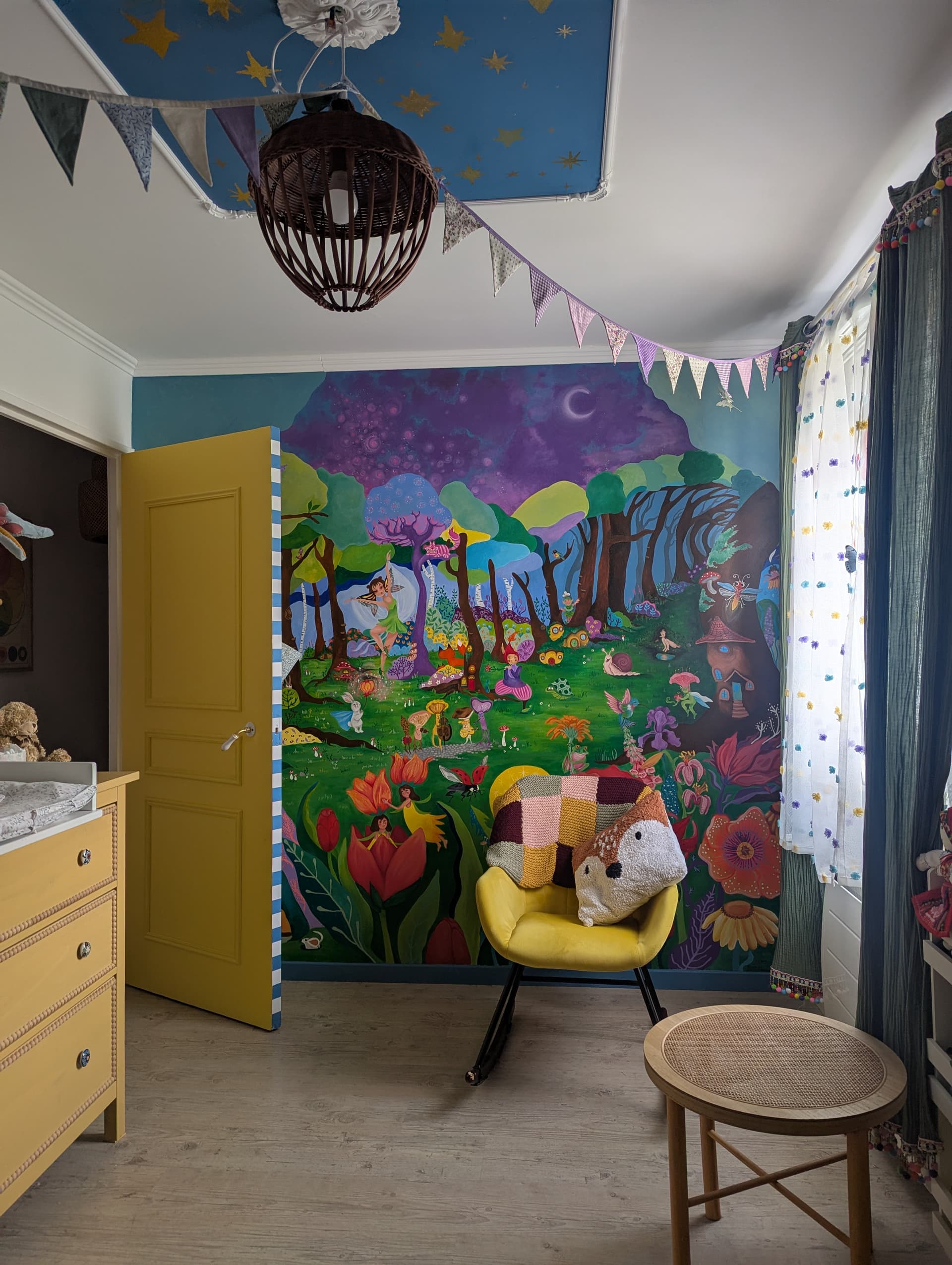 Chambre d’enfant - Forêt enchantée - Vue 3