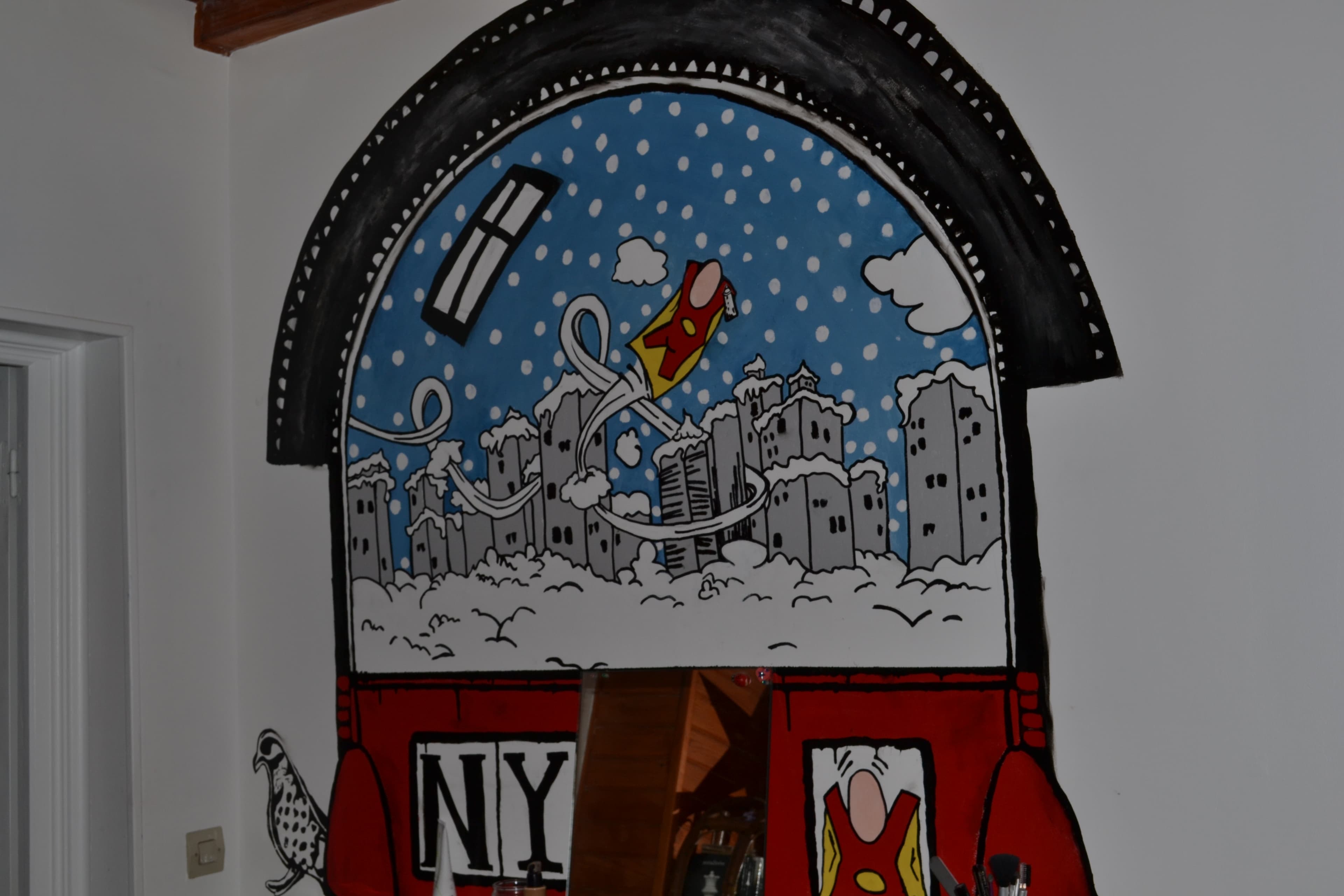 Chambre d’adolescent -Street art