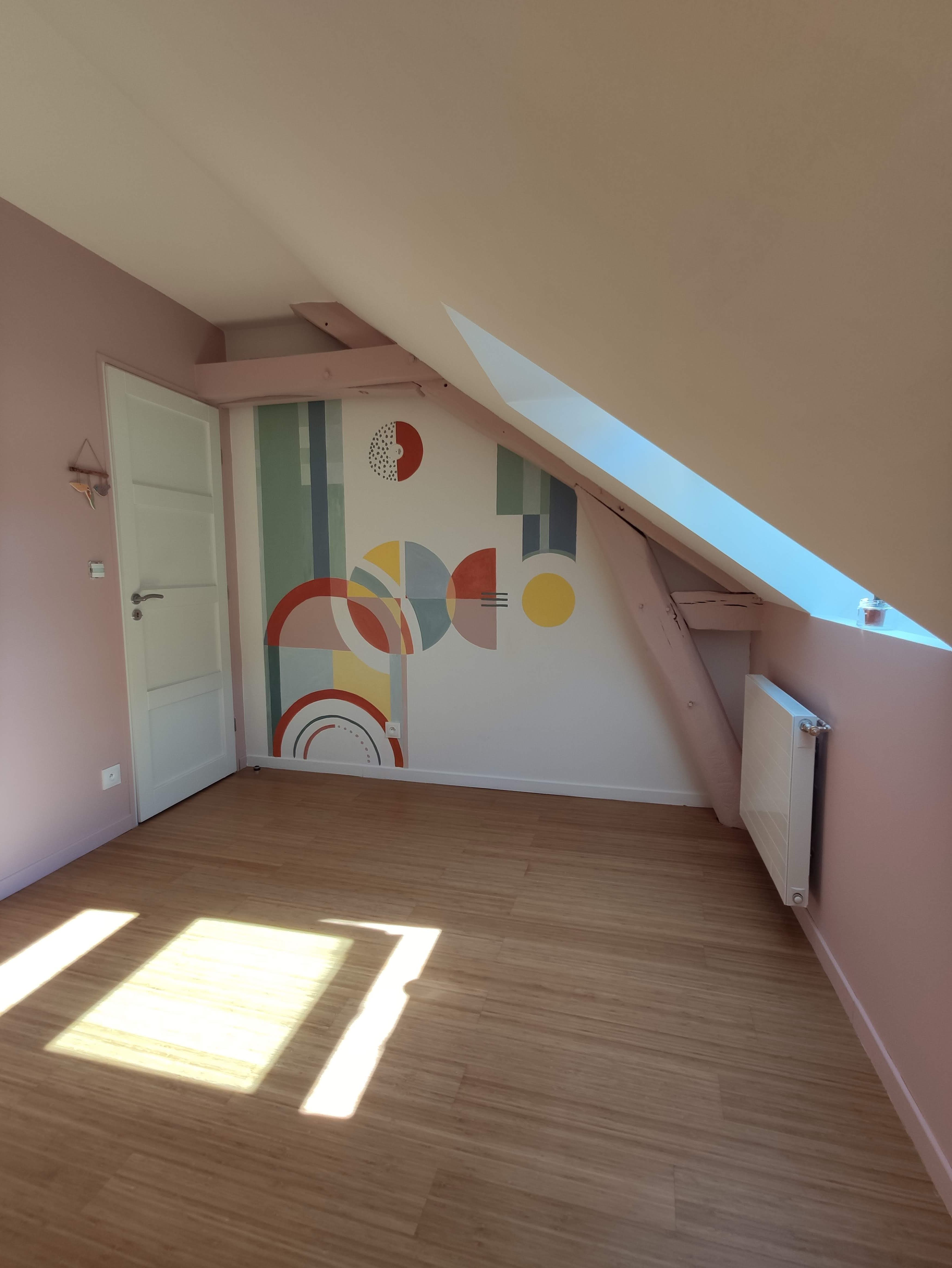 Chambre d’amis - Motifs géométriques - Vue 4